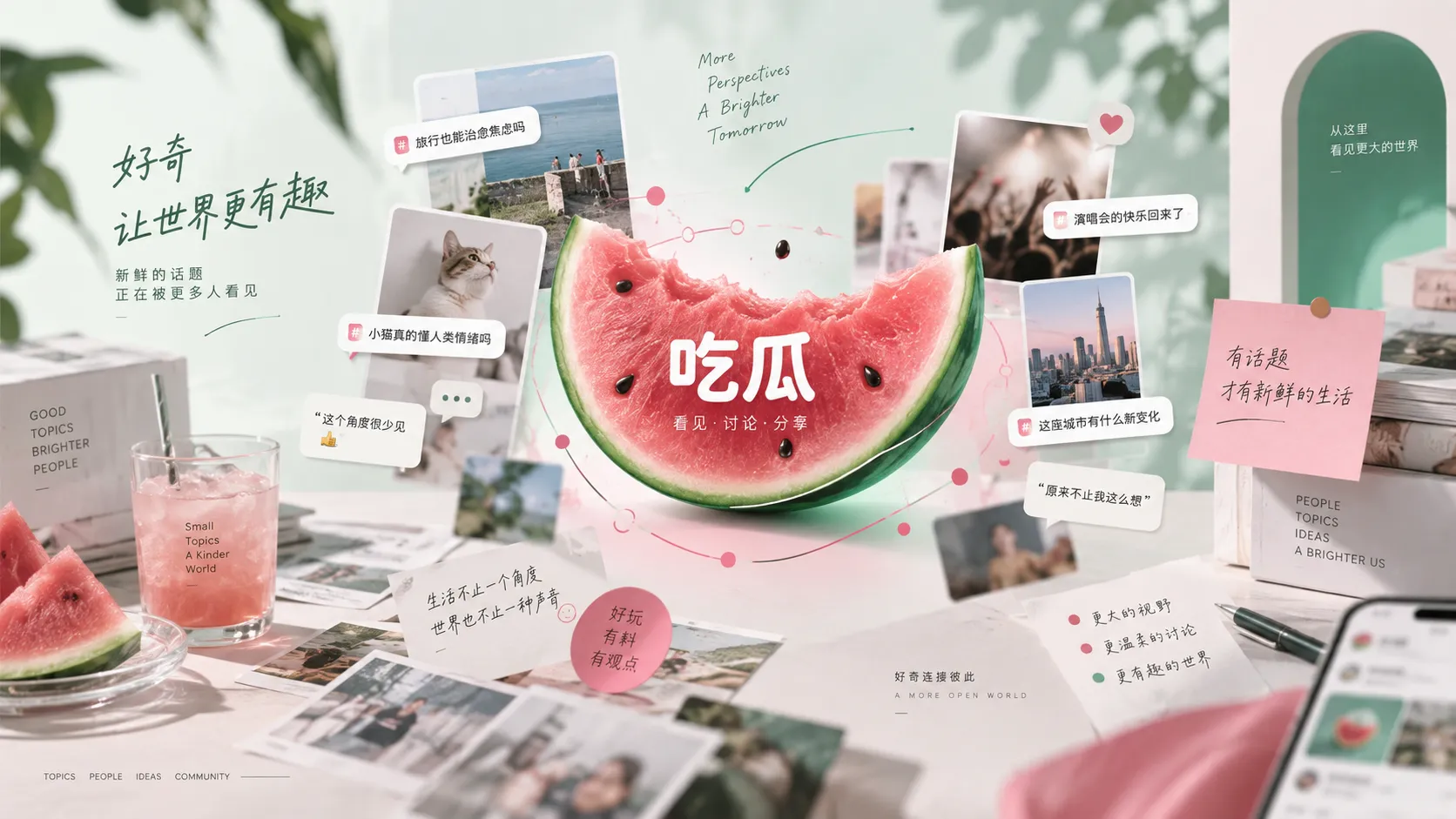 吃瓜网热点内容主题图